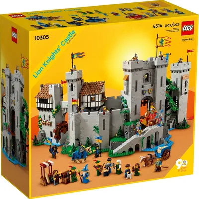 Lion Knights' Castle — box