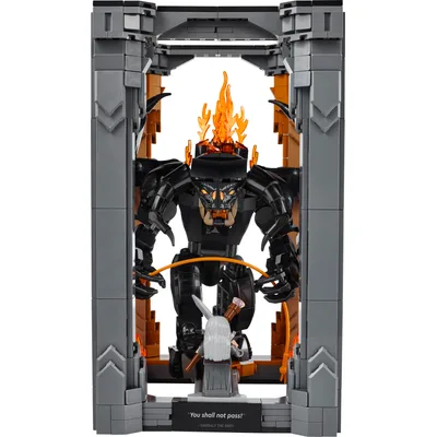 The Lord of the Rings: Balrog Book Nook — set 10367