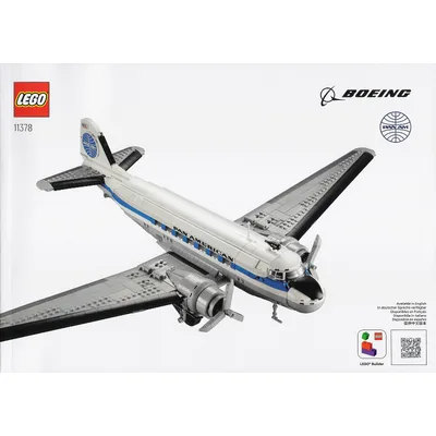 Douglas DC-3 PAN AM Airliner — instructions
