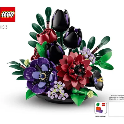 Dark Flower Arrangement — instructions