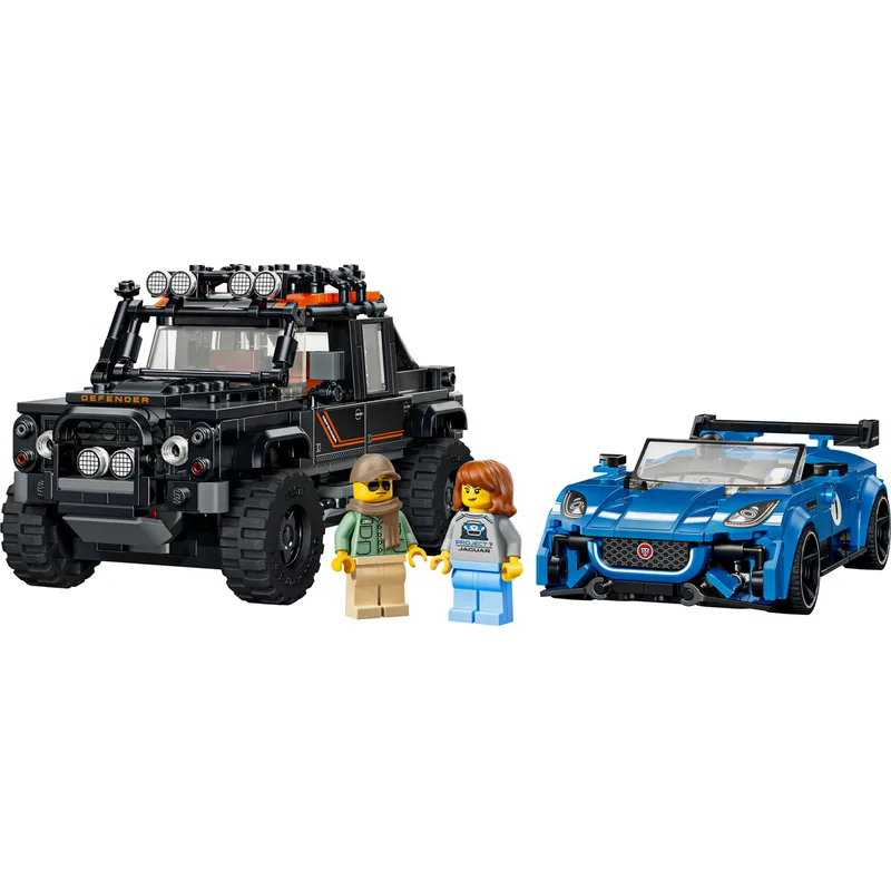 Jaguar F-TYPE Project 7 & Land Rover Defender Classic — set 77264